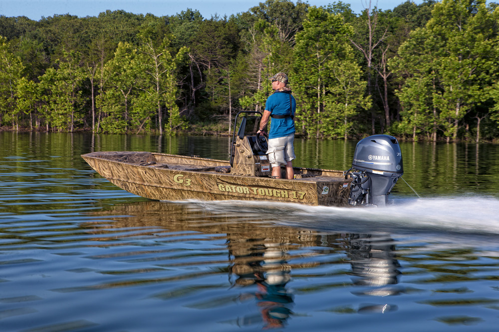 the g3 gator tough fishing and hunting boat