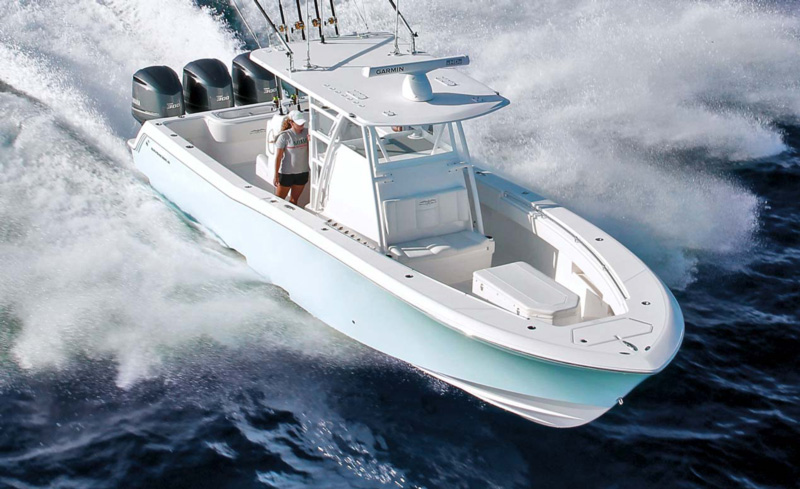 invincible boats 36 open center console fishing boat