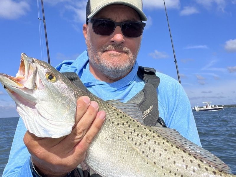 Speckled trout fishing Chesapeake Bay