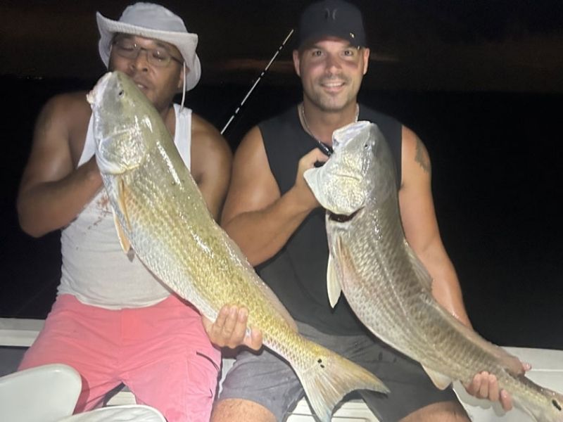 Red drum fishing
