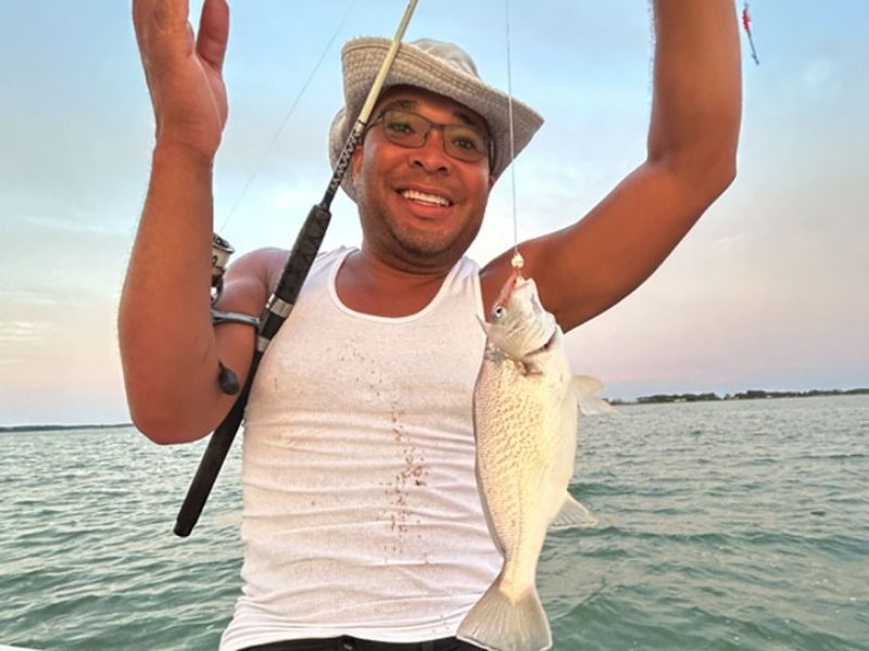 Croaker fishing Chesapeake Bay