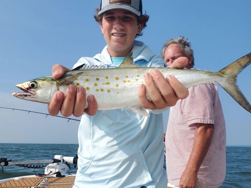 Spanish mackerel fishing
