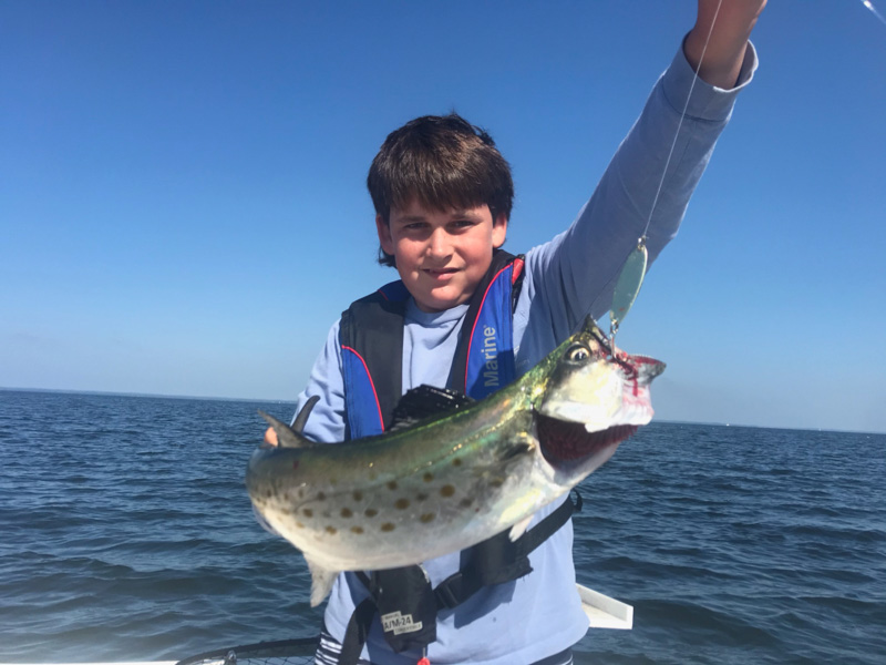 catching spanish mackerel