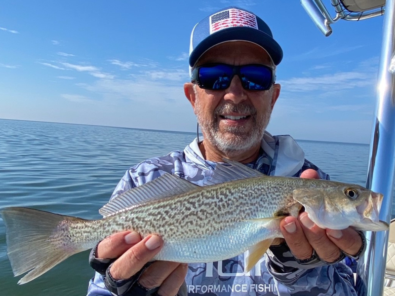 weakfish in middle bay