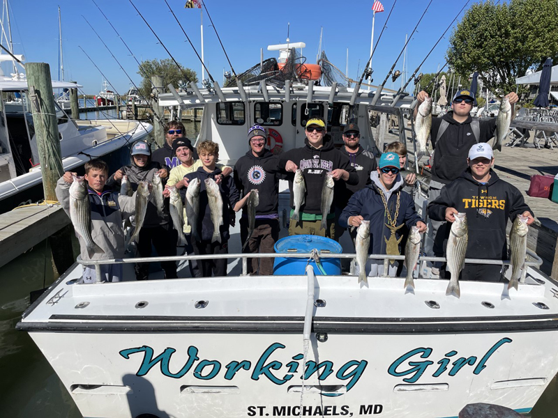 charter boat for rockfish