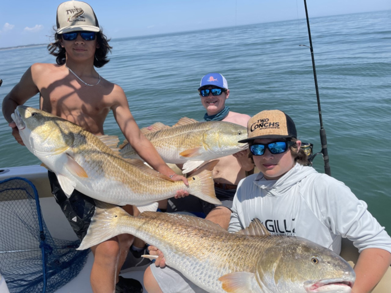 redfish in the chesapeake