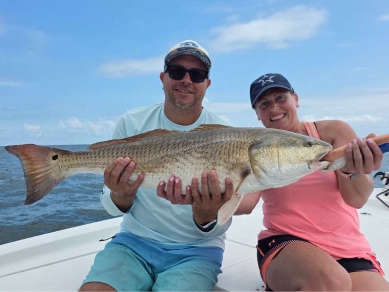 red drum fishing Chesapeake Bay