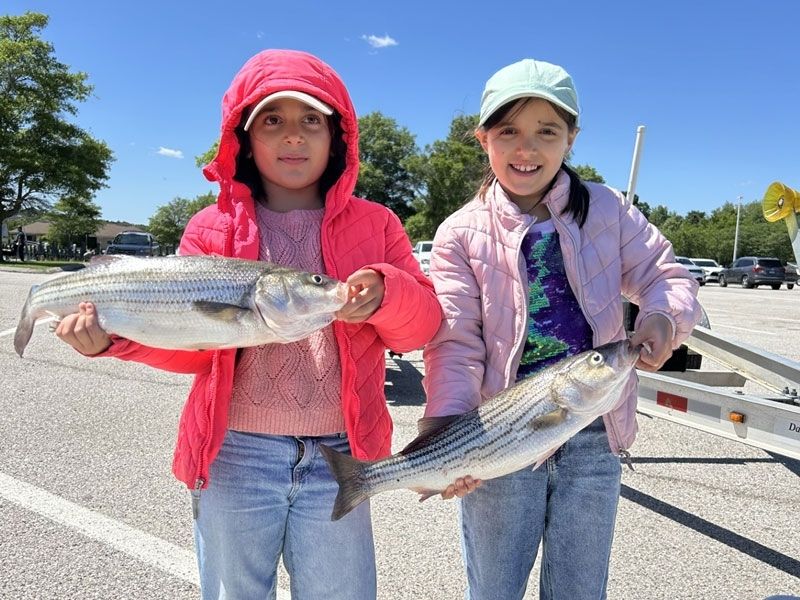Striped bass fishing chesapeake bay