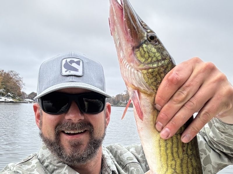 Pickerel fishing Chesapeake Bay