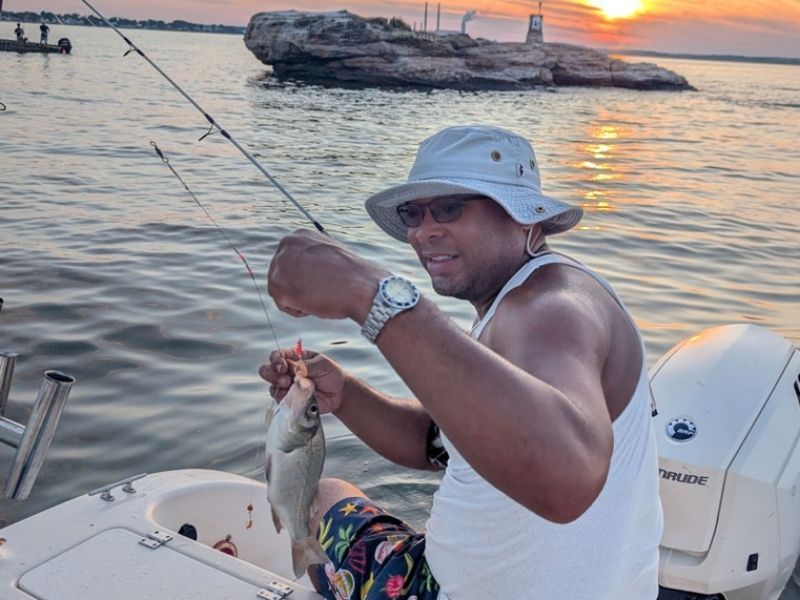 White perch fishing chesapeake bay