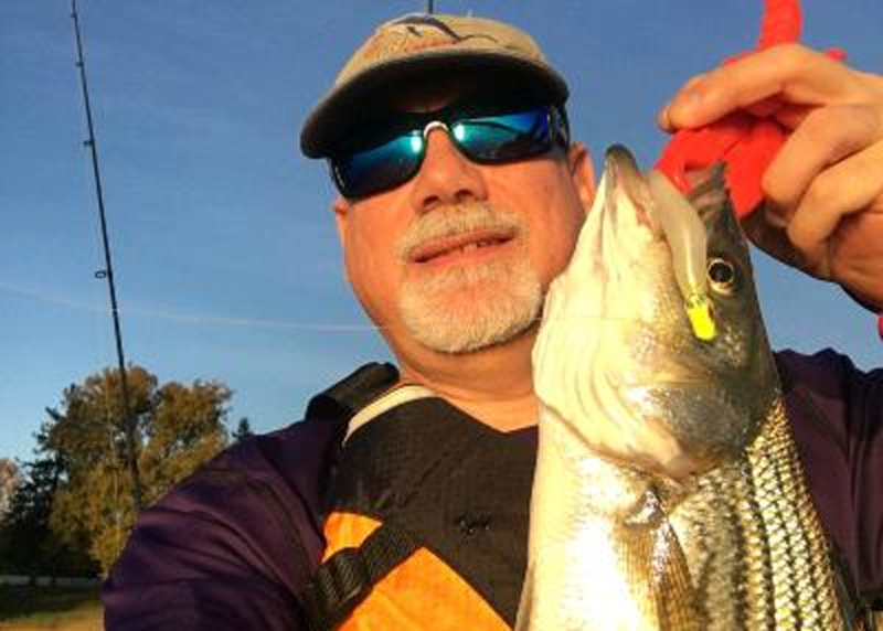 angler with a rockfish