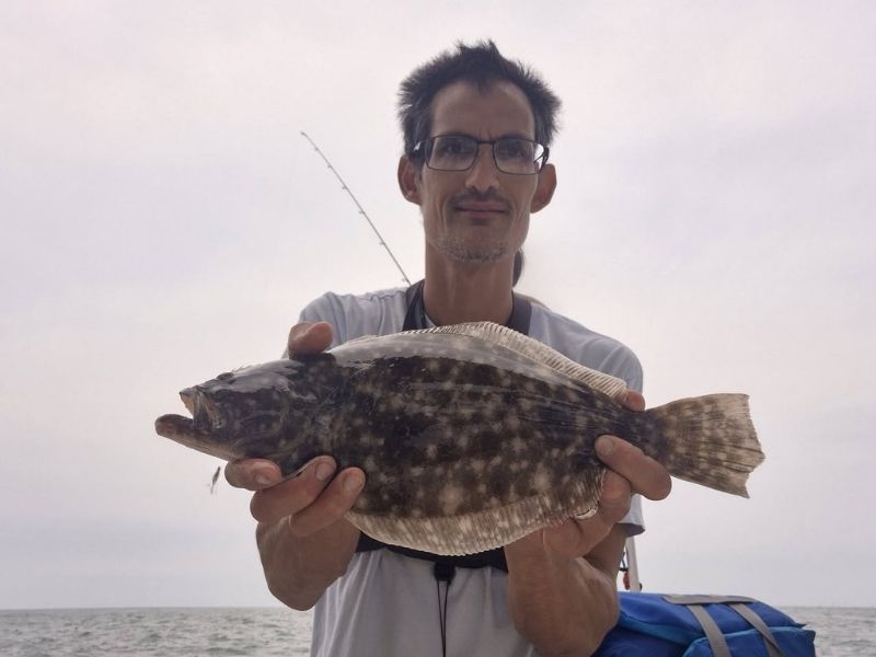 Flounder fishing