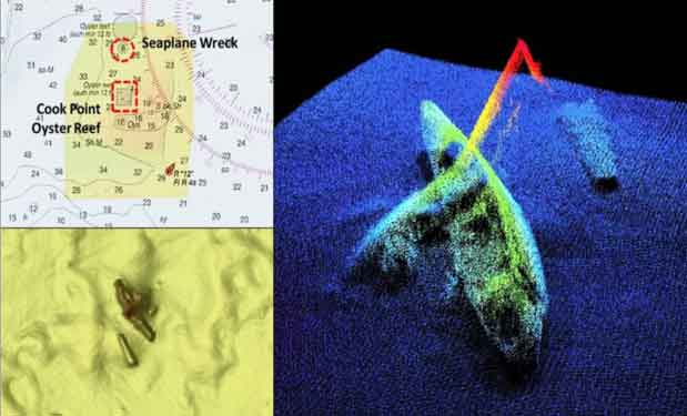 airplane wreck in chesapeake bay