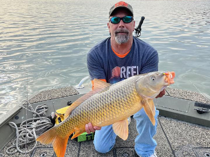 big carp caught in the potomac