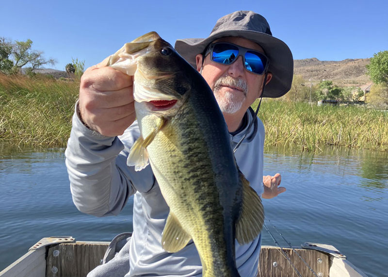 april largemouth bass fishing