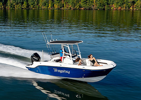 bayliner t22cc running