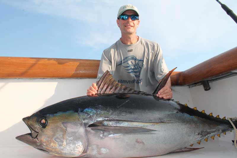 bigeye tuna caught from ocean city