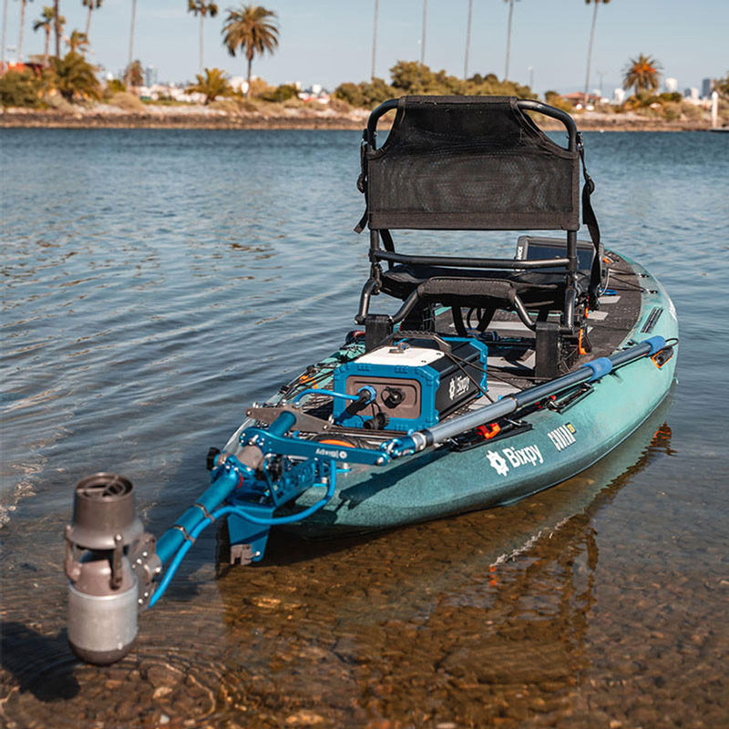 fishing kayak with a bixpy motor