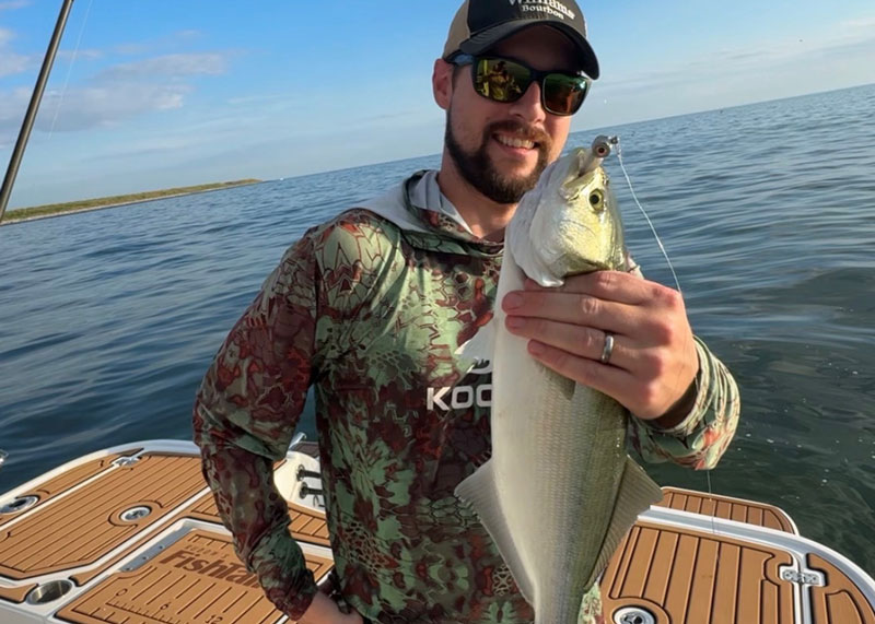 fishing for blues