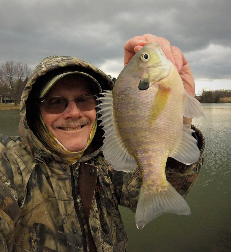 bluegill fishing after the ice out