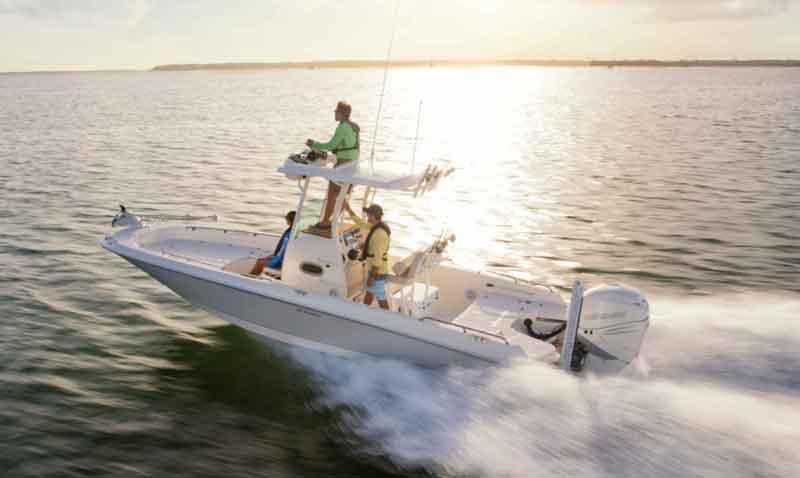 boston whaler dauntless pro running