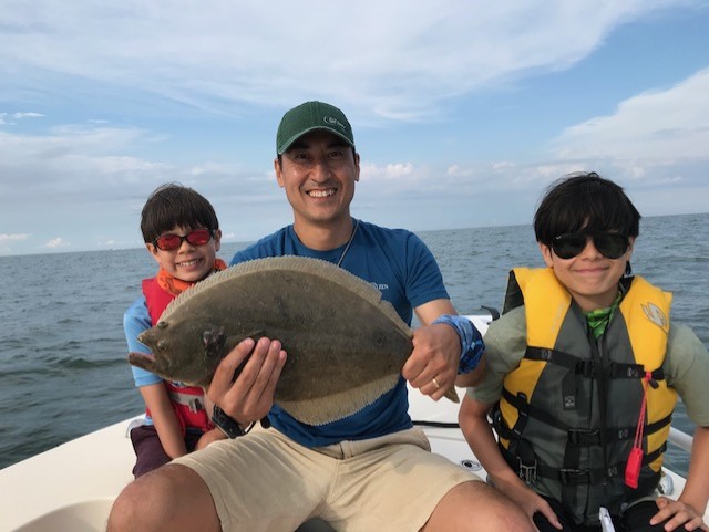 fishing for flounder