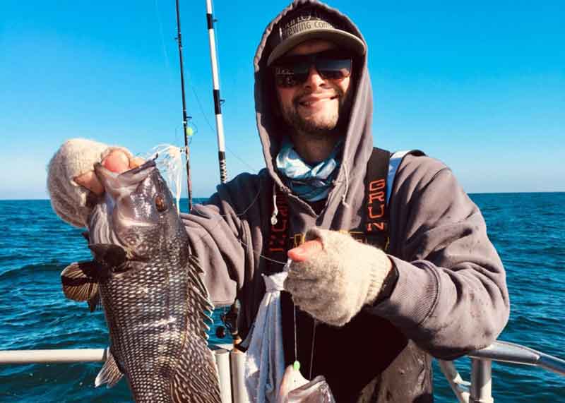 fishing for sea bass off the mid-atlantic coast