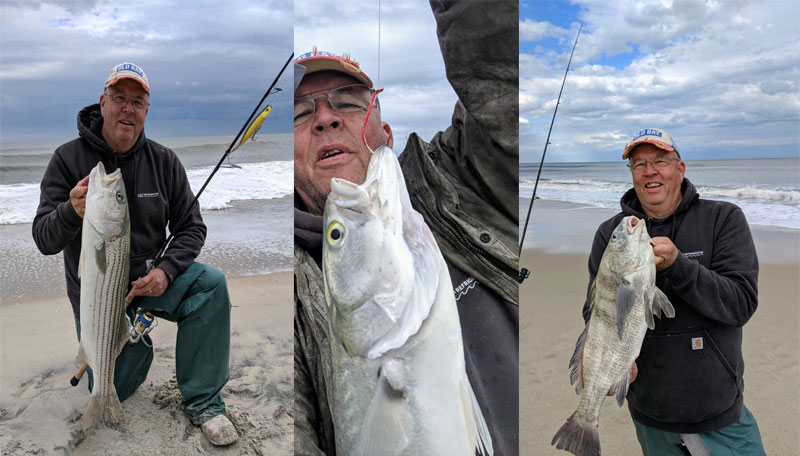 success while surf fishing