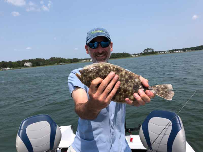 flounder caught in ocean city