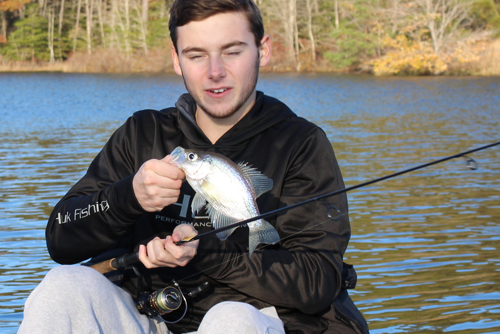 fishing for crappie with ultralight gear