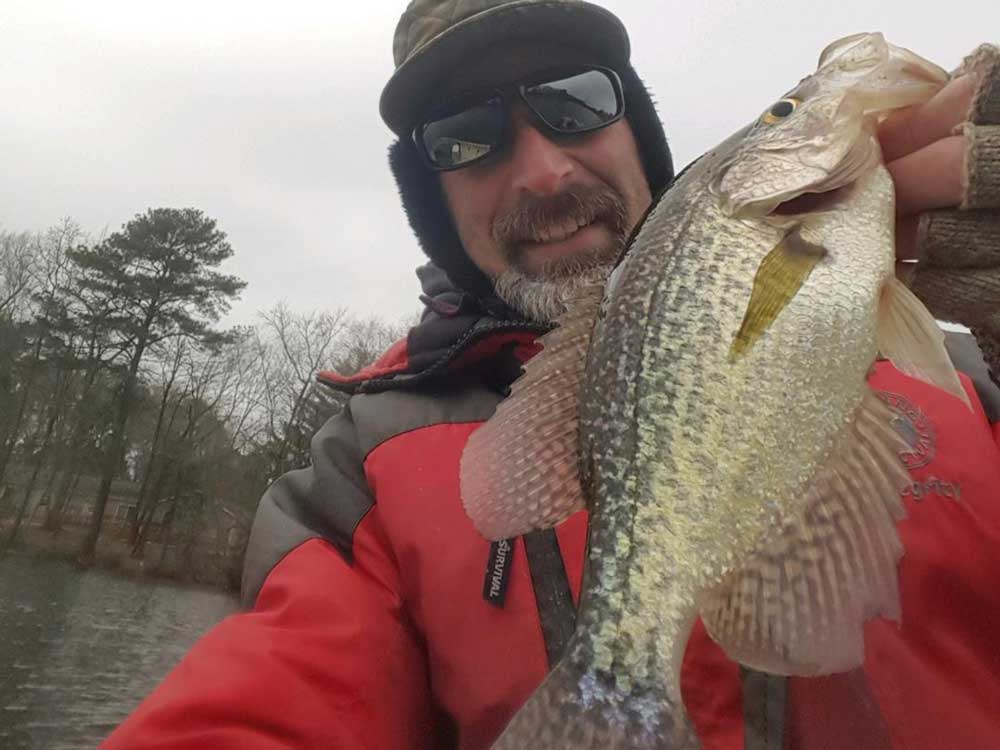 fishing for crappie fish