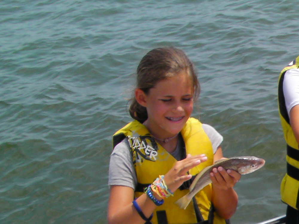 fishing for croaker