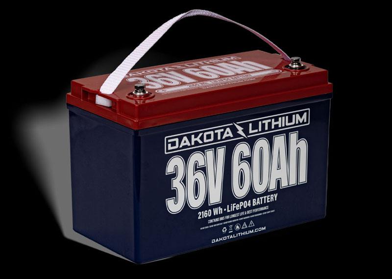 dakota lithium trolling motor battery