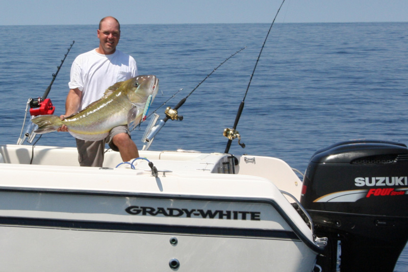 deep drop jigging for tilefish