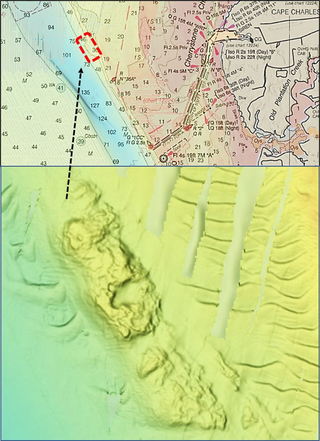 coral lump fishing spot