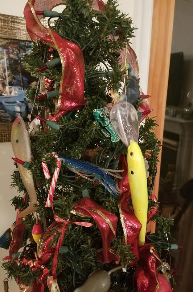 merry fishmas tree
