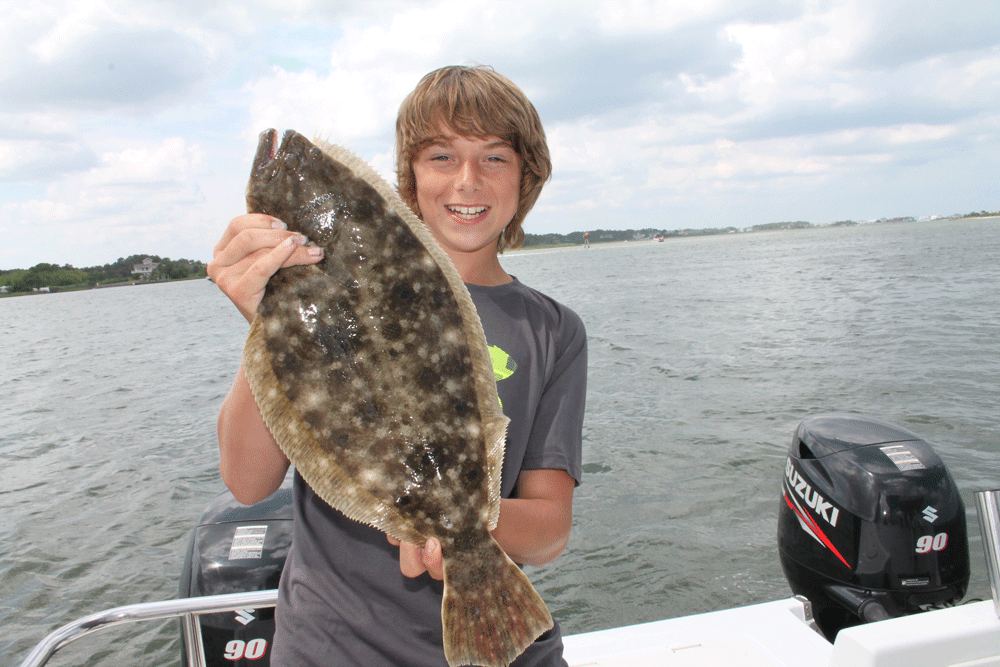trolling for flounder in chesapeake bay