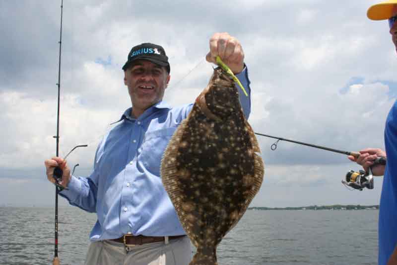 flounder in chesapeake bay