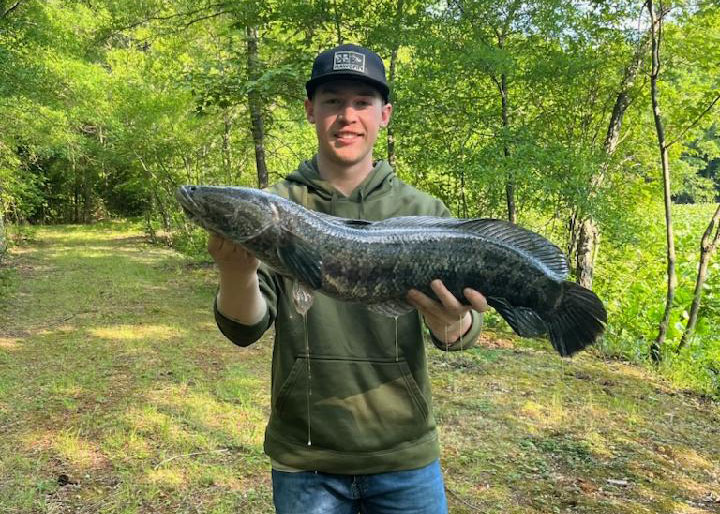 dillon with a big snakehead