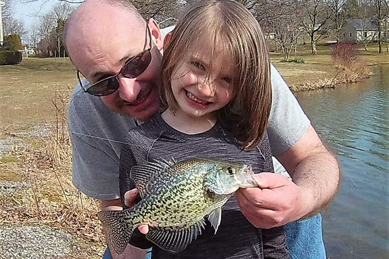 caught a crappie
