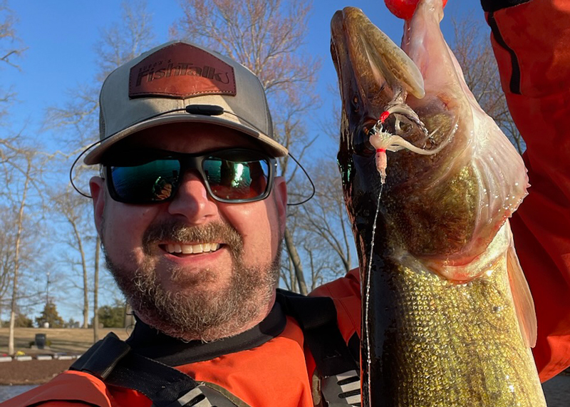 fly fishing for pickerel