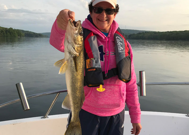 walleye fishing at deep creek lake