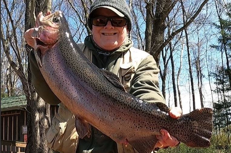 monster stocked trout