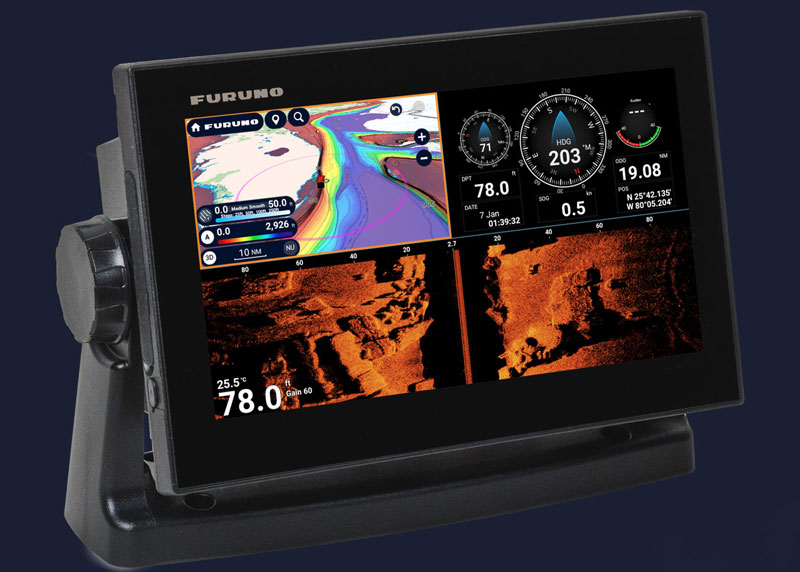 furuno tztouche fish finder