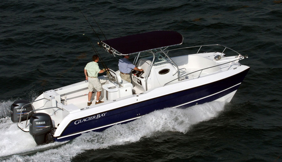 24' glacier bay catamaran