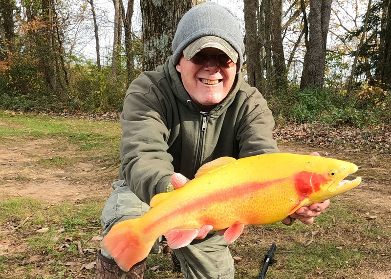 fishing for golden trout