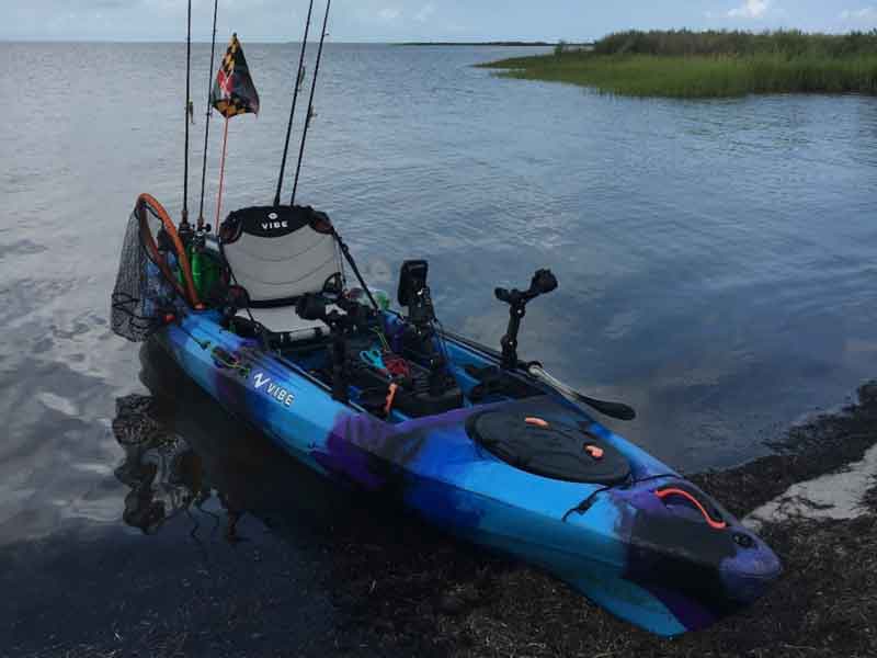 kayak along in a secret spot