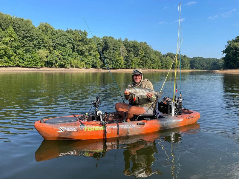 new location for kayak fishing