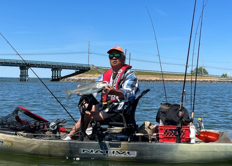 kayak rockfish fishing