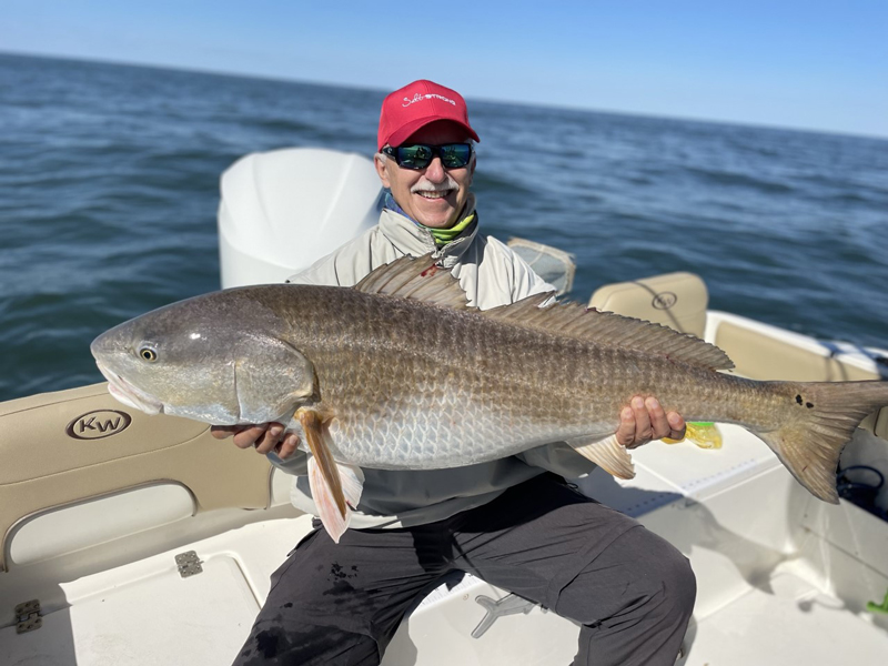 big lower bay redfish